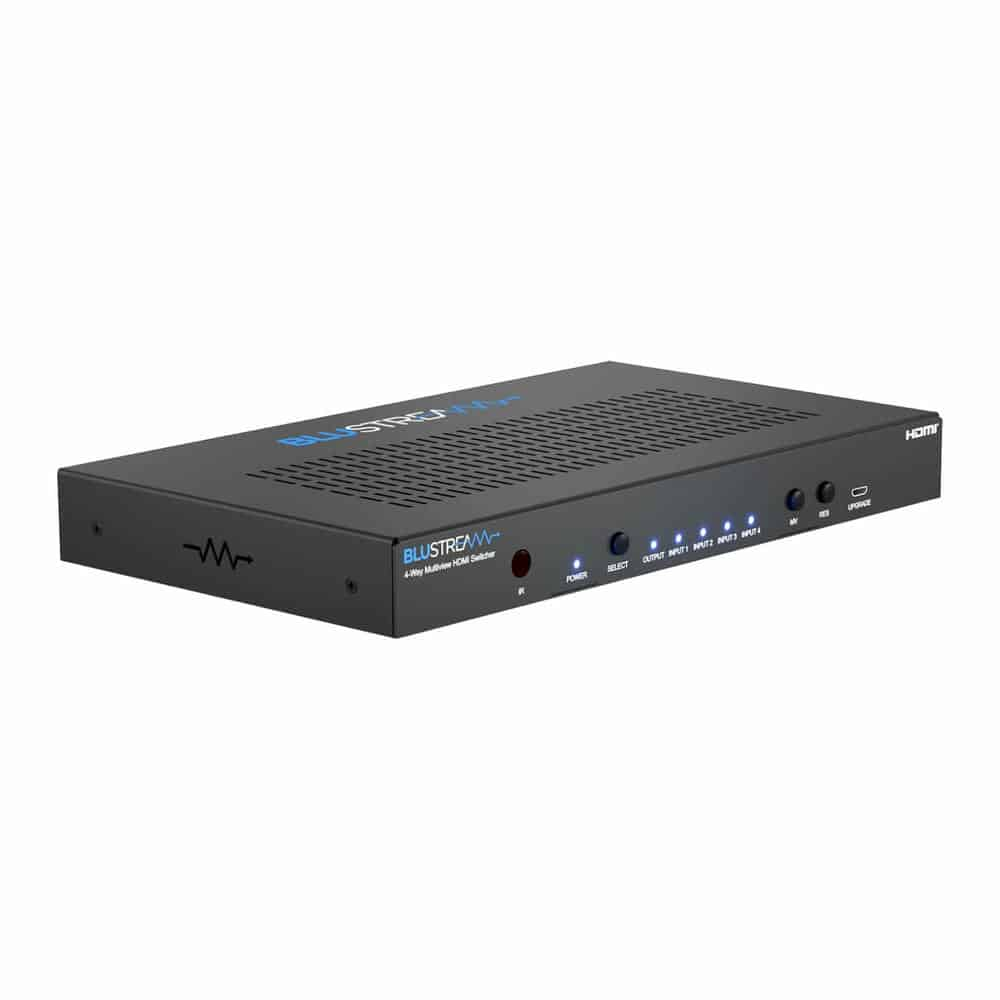 Bluestream MV41 4-Way Multiview HDMI Switcher